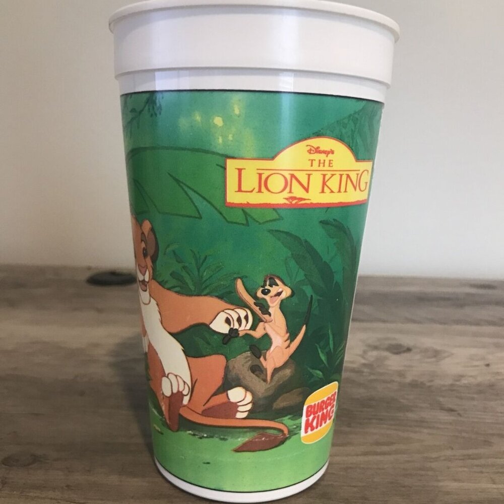 The Lion Kong Burger King Plastic Cup